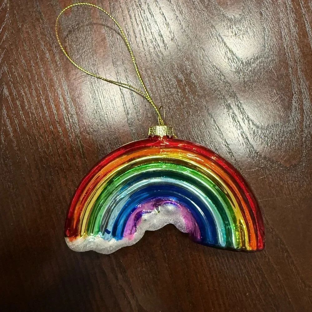 Ashland Rainbow Glass Ornament